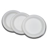 thumbnail of Platos desechables de postre compostable. Fabricado en caña de azúcar de color blanco. 1000 ud Modelo: PPR007