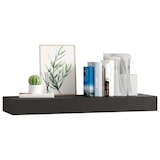 thumbnail of vidaXL Schweberegal mit Schublade Schwarz 80 x 25 x 8 cm