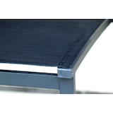 thumbnail of METRO PROFESSIONAL Chaise de terrasse CALYPSO II, textilène/aluminium, empilable, gris foncé