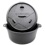 thumbnail of SANTOS BBQ Dutch Oven 9qt ohne Füße