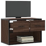 thumbnail of vidaXL TV-Schrank Braun Eiche 60x31x39,5 cm Holzwerkstoff und Metall