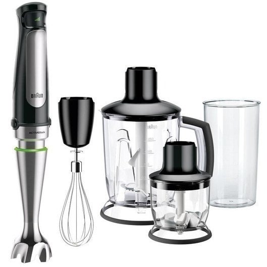 Braun Varinha mágica MultiQuick 7 MQ 7045X 1,25 l 1000 W preto, aço inoxidável