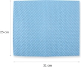 thumbnail of Schwammtuch Blau 31x25 cm 8x10 Stück Putztuch Putzschwamm Schwamm