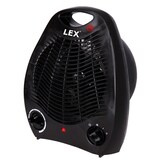 thumbnail of LEX Heizlüfter Ventilator Elektroheizer Heizgerät Heizung max. 2000W Schwarz