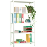 thumbnail of SimonRack Scaffali Metallo Garage 2000x1100x500 mm, 5 Ripiani in Acciaio, Portata, 90 kg per Ripiano, Bianco – Comfort