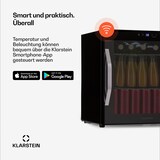 thumbnail of Coachella 50 Onyx Kühlschrank 47 Liter WiFi-Funktion Hintergrundbeleuchtung Schwarz