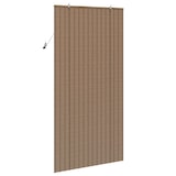 thumbnail of vidaXL Rollo mit Vorhängen Braun 110 x 220 cm Bambus