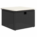 thumbnail of vidaXL Garten-Sofa-Set 9 pcs Schwarz und Creme 287,5 x 177,5 x 85 cm