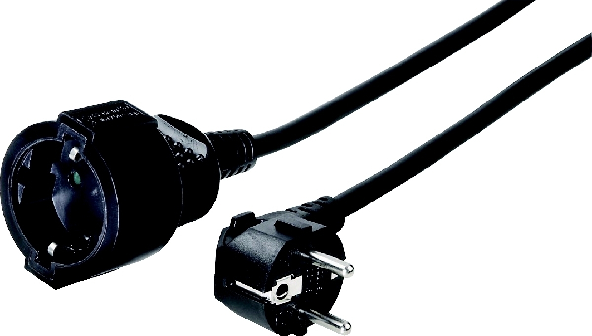 Hama Verlängerungskabel 'Profi' 5m schwarz
