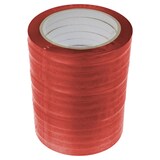 thumbnail of Raadhuis zakkensluittape 9mm x 66m PVC rood krimp a 16 rol