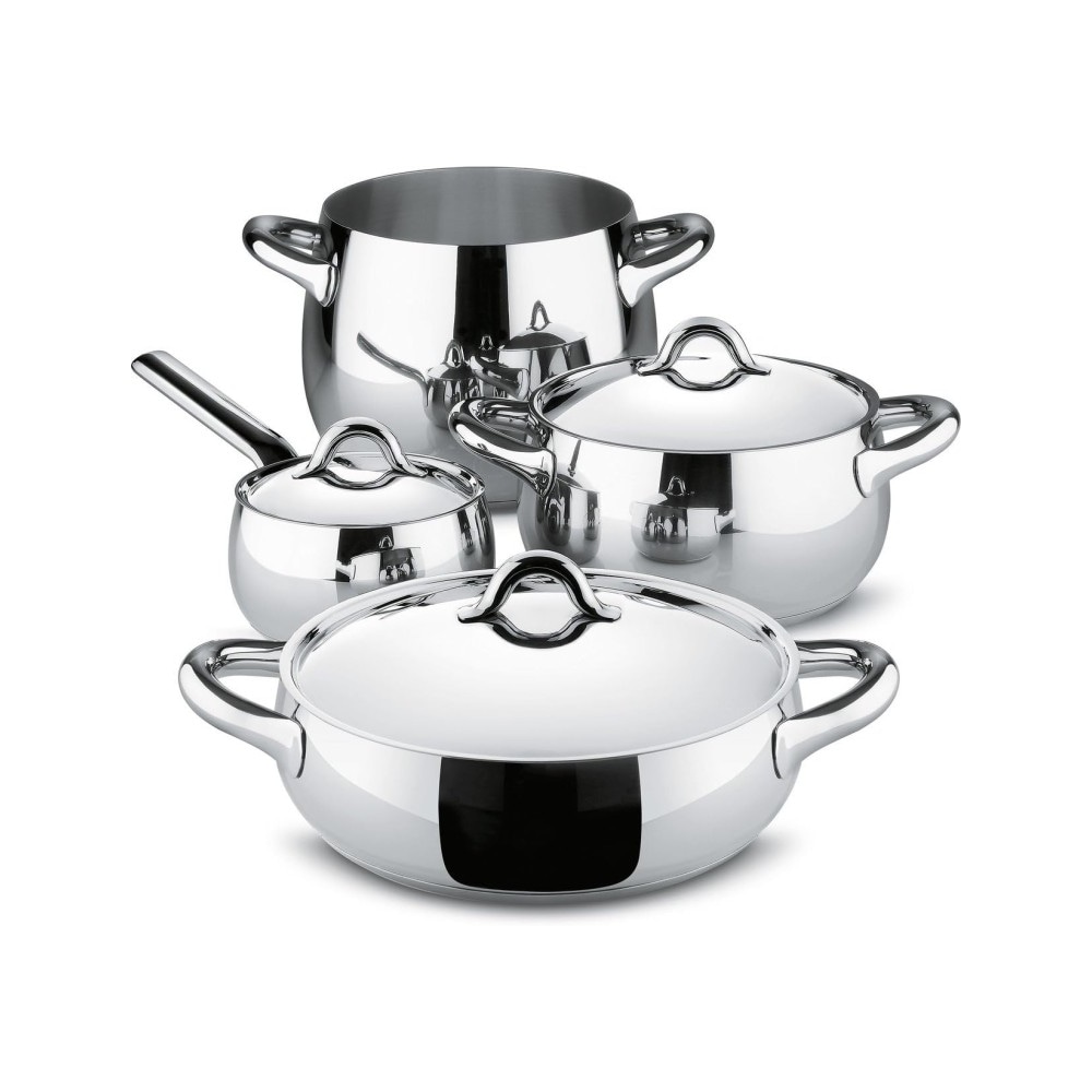 Alessi sg100S7, mami-set mit 4 stahltöpfen