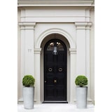 thumbnail of Pot de Fleurs Conique Gris Ø30cm H52cm - Pot de Fleurs Haut en Plastique Recyclé - Design Italien ARTPLAST