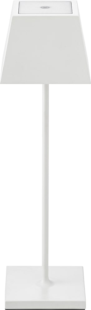 Akku-Tischleuchte Nuindie 370mm schneeweiß – Stilvolle Beleuchtung für drinnen & draußen