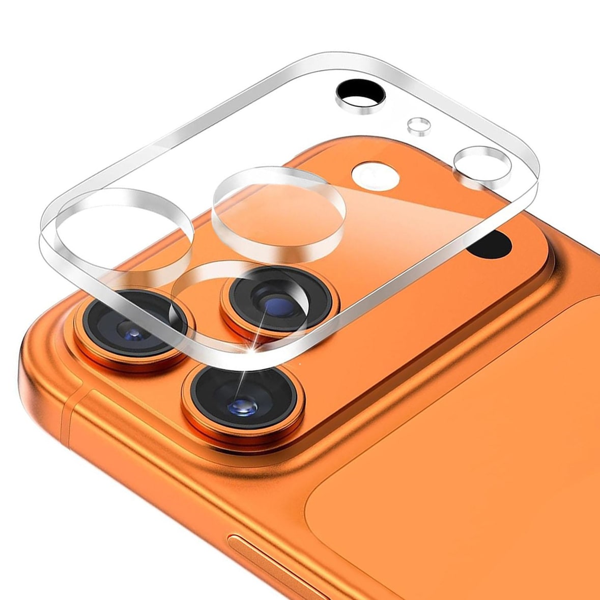 4x Kameraschutz für iPhone 17 Pro HD klar Tempered 9H Panzerglas Linse Kamerafolie