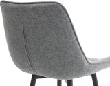 thumbnail of DELUKE® Barhocker 2er Set SYDNEY - Grau, Stoff | Barhocker mit Lehne Barstuhl Tresenhocker Tresenstuhl Kneipenhocker Kneipenstuhl