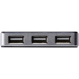 thumbnail of Digitus DA-70220 4 Port USB 2.0-Hub Schwarz, Silber