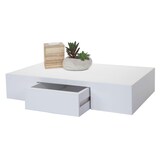 thumbnail of Wandregal Ilse | HxBxT 8x40x25cm | Regal Hängeregal mit Schublade | 40cm | Weiß