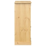thumbnail of Décoshop26 - Vinoteca con compartimentos de almacenaje y puerta abatible 97 x 45 x 114 cm fabricada en madera maciza de pino DEC024428