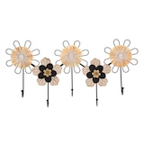 thumbnail of Appendiabiti in metallo e legno marrone e nero cm 61x5,5x30,5