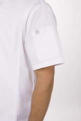 thumbnail of Chef Works® Kochjacke SPRINGFIELD Cool Vent™, Reißverschluss, Weiß, Größe M