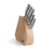 thumbnail of Bloc de 5 couteaux Sense -  Marron Autre forme Acier Inoxydable (inox  Amefa 28.00x6.00 cm