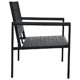 thumbnail of Helloshop26 - Banc de jardin meuble de patio d'extérieur terrasse 120 cm pehd noir aspect de bois 02_0011206