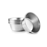 thumbnail of Set de 6 moules pastel de nata -  Argent / Métallique Rond Aluminium Antiadhésif Ibili 7.00x7.00 cm