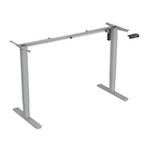 thumbnail of SVITA JIRI Schreibtisch-Gestell elektrisch für Tischplatte höhenverstellbare Tischbeine Memory-Funktion Metall Grau