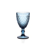 thumbnail of Copa cristal relieve vintage azul 30cl (6Ud)
