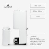 thumbnail of DryFy Connect 50 Luftentfeuchter WiFi Kompression 50l/d 45-55m² Weiß