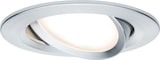 thumbnail of Paulmann LED Einbauleuchte 3-Step-Dim Nova Coin  schwenkbar  rund 84mm 50° Coin 6W 470lm 230V dimmbar 2700K Alu gedreht 93486