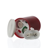 thumbnail of LED Mini Kerzen Timer Sensor H:10cm rot outdoor 2er Set bis zu 1200h