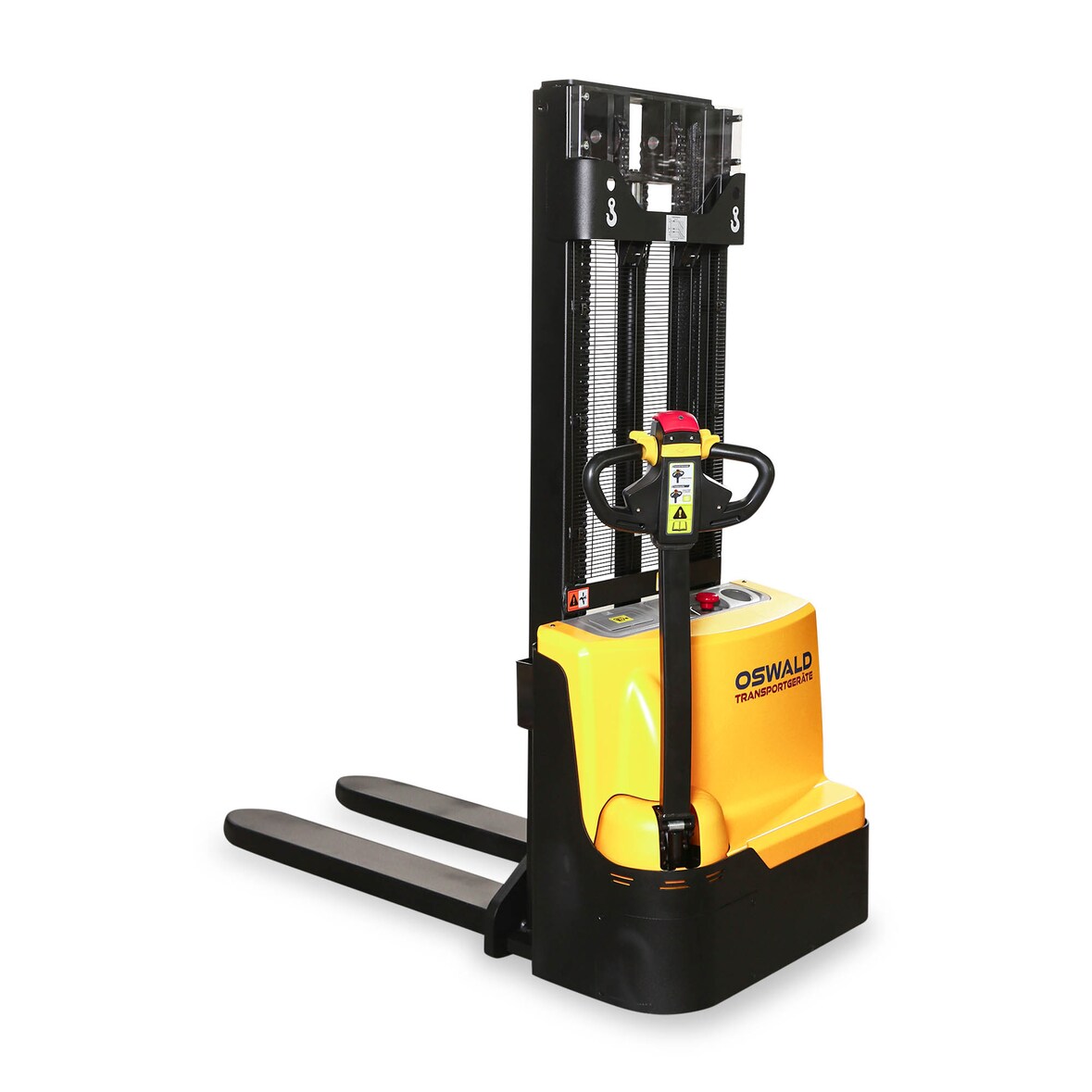 Deichselstapler DS1530 1,5 t - 3,0 m Hubhöhe OSWALD Transportgeräte Elektrostapler