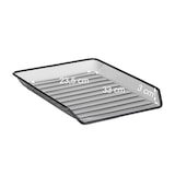 thumbnail of Relaxdays Dokumentenablage, 5 Fächer, Briefablage, Mesh-Metall, HxBxT: 37,5 x 30 x 35,5 cm, A4 Ablagesystem, schwarz