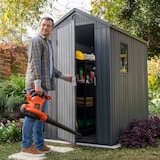 thumbnail of Keter Geräteschuppen Darwin 4x6 Grau Holzoptik