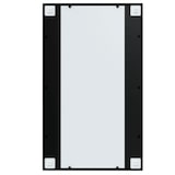 thumbnail of vidaXL Wandspiegel Schwarz 100x60 cm Metall