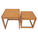 thumbnail of Teakholz Beistelltische 2er Set Verwood