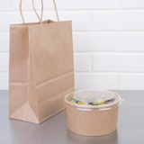 thumbnail of Fiesta Compostable ronde kraft saladeschaal 1L