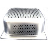 thumbnail of GN 2/3 Gastronormbehälter GN-Behälter Edelstahl 9,5 Liter Tiefe 150mm gelocht