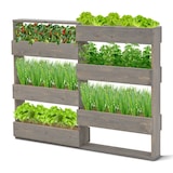 thumbnail of Coemo Vertikalbeet Riga Kräuterbeet Holz 6 Pflanzkästen