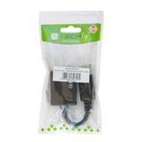 thumbnail of Techly DP - VGA M/F 0,07 m DisplayPort 2 x VGA (D-Sub) Schwarz