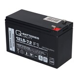 thumbnail of Q-Batteries 12LS-7.2 F1 12V 7,2Ah Blei-Vlies-Akku / AGM VRLA mit VdS