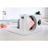 thumbnail of Taurus Cutmaster Compact Cortafiambres plegable de 100W con cuchilla de acero inoxidable de 17 cm, corte ajustable de 1 a 15 mm