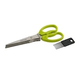 thumbnail of Ciseaux pour herbes aromatiques avec brosse de nettoyage Fackelmann Basic