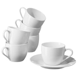 thumbnail of aro Tazza da caffè, porcellana, 250 ml, bianco, 6 pezzi