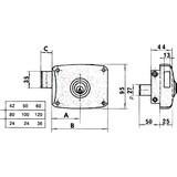 thumbnail of LINCE - Fechadura Lince 5125A-BO/ 80 Esquerda
