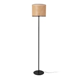 thumbnail of Helloshop26 - Luminária de chão 154 x 30 cm preta e bege 03_0007271