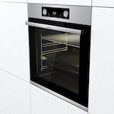 thumbnail of Gorenje BOS6737E13X Elektro-Einbaubackofen/Dampf, A, Heißl., ExtraSteam, LED Display, Touch Control, 77 l, Gentle Close, 1fach TAZ, Edelstahl 738004