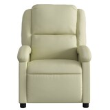thumbnail of vidaXL Massagesessel Relaxsessel Echtleder Creme