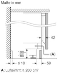 thumbnail of Bosch Serie 4 Unterbau-Kühlschrank, 82 x 60 cm, Flachscharnier KUR21VFE0